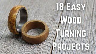 18 Easy Woodturning Projects