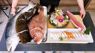 A variety of amazing seafood in Korea, Sushi Master, Grilled clams in Bulk, Grilled Eel