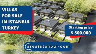 Sea view villas for sale in Silivri Istanbul Turkey