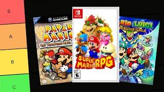 Ranking EVERY Mario RPG Game