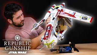 LEGO Star Wars UCS Republic Gunship REVIEW | Set 75309