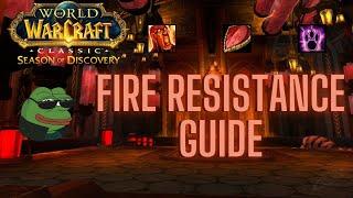 Fire Resist Gearing Guide | SoD Phase 4