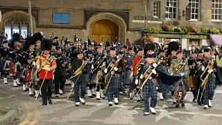 The Royal Edinburgh Military Tattoo 2024 March Out number 11.     #scotlandthebrave