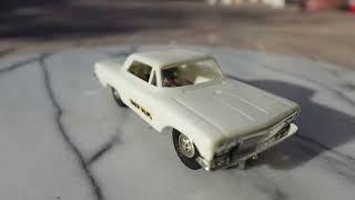 Vintage Eldon slot car 1/32 1963 1964 Chevrolet impala