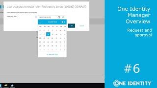 One Identity Manager | Overview #6 | Request and approval