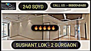 Ultra Luxury Builder Floor Sushant Lok-2|| Sunrise Landbase|| Builder floors in Gurgaon|| 8690046488