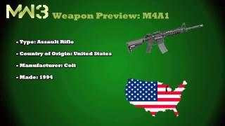MW3: Gun Information - M4A1 | Episode 3 | by 1tomread1