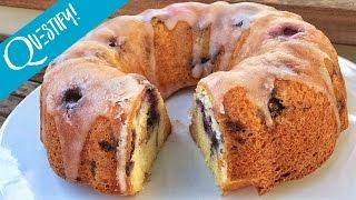 Lemon Blueberry PROTEIN Bundt Cake - Questify