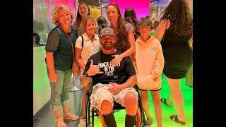 The Wheelchair Dad in VEGAS. Cirque du Soleil LOVE. ️🪲️#shorts