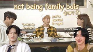 nct when it comes to their siblings | nct and their family dynamics (part 2)