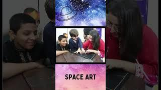 Healing therapy of art | "Our Place in the Universe" | SPACE ART | #SKMCH