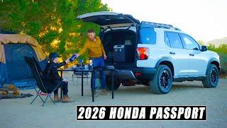 2026 Honda Passport INTERIOR Details: Perfect for Overland trips!