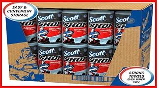 Scott Shop Towels Original (75130), Blue Shop Towels, 1 Roll/Pack, 30 Packs/Case