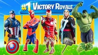 Pretending To Be OG Marvel Bosses in Fortnite!