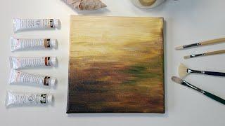 안녕, 가을 | 유화로 가을그림 그리기 | Color ASMR | Painting autumn pictures in oils