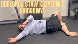 Odblokuj staw KRZYŻOWO BIODROWY w 5 minut!