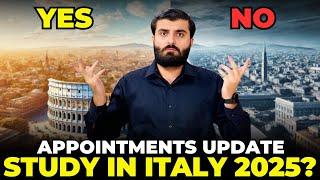 Italy Visa Appointments Update | Study in Italy | Europe