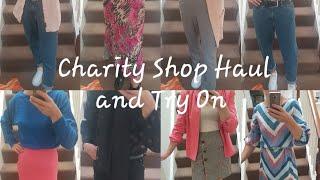 Charity Shop Haul and Try On | Affordable Fashion | Thrift UK | September 2021