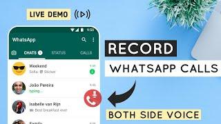 How to Record WHATSAPP Calls on Android | Whatsapp Call Record Solution | 2021