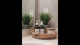 BATHROOM DECOR | DECORATE WITH ME | GUEST BATHROOM IDEAS | AFFORDABLE DECOR | BUDGET FRIENDLY IDEAS