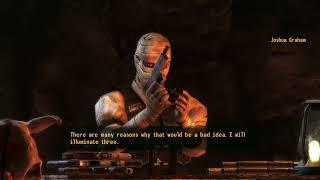 Joshua Graham has best lines of any npcs in FNV