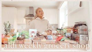 ALDI WEEKLY GROCERY HAUL | *NEW IN* 2021 | healthy, easy meals on a budget 