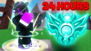 How I Got PLATINUM Rank Solo Q In Under 24 Hours.. (Roblox Bedwars)