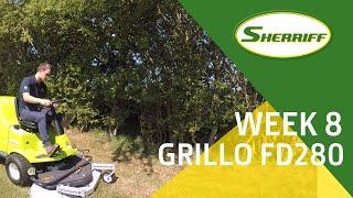 Grillo SPa FD280 Outfront Mower Walk Around | Fraser's Friday Vlog