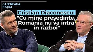 Cristian Diaconescu: “Apăr țara de război, hoție și prostie! Președinția e o meserie pe care o știu”