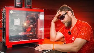 КРАСНАЯ СБОРКА НА RYZEN 7 7700X и RADEON RX7700XT за 180.000 РУБЛЕЙ! ️ HAPPYPC RED EDITION!