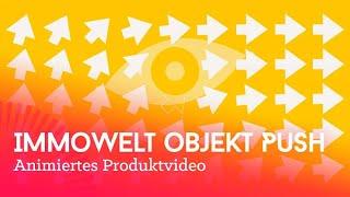 Produktfilm-Animation: Immowelt Objekt Push