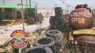 Gas Station Simulator...Let's Play... Car Junkyard DLC