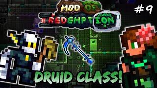 Abandoned Lab & The Janitor! Terraria Mod of Redemption DRUID CLASS Let's Play #9 (MoR)