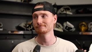 9/19/24 | Korpisalo Speaks Following First On-Ice Practice