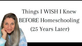 Things I wish I knew before I homeschooled my sons