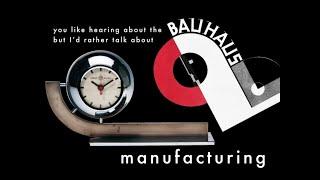 History of Industrial Design Week 7 Part 1: You Like Hearing About the Bauhaus