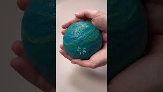 Satisfying kinetic slime mixing asmr #slime #asmr #satisfying