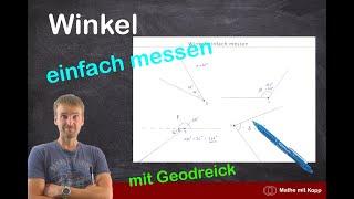 Winkel - Winkel messen | Mathe mit Kopp