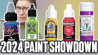 ULTIMATE Miniature Paint Showdown: Testing Every New Paint! (Part 1)