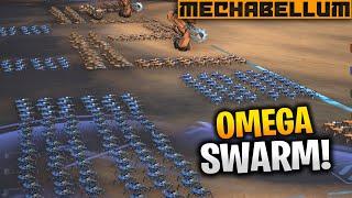 "HE BUILT 30X CRAWLERS!" - MENTAL Swarm Strategy in FFA - Mechabellum Cast