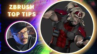 How to Quickly Create Clothing Seams in ZBrush - ZBrush Top Tips - Mike Thompson