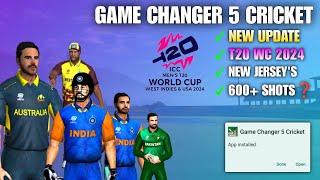 Game Changer 5 Cricket T20 World Cup Update - Download Now | New Jersey's T20 WC 2024 | Gc5 Update