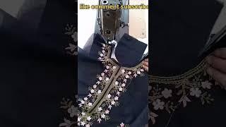 Rajasthani suit Gala  and stitching cutting #fashion # ytshort video #viral #riwaj #tailor #youtube