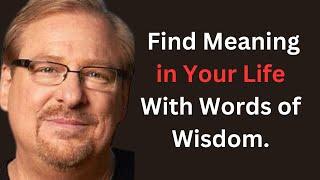 Rick Warren Inspirational and Life Changing Quotes