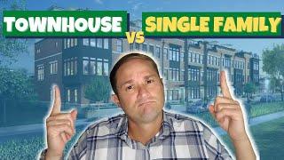 Moving to Ashburn Virginia | Pros and Cons of Buying a Single Family Home vs a Townhouse