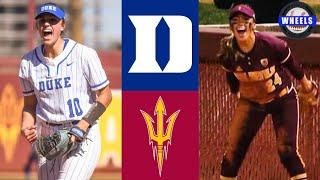 #20 Duke vs #21 Arizona State Highlights (INSANE GAME!) | 2022 College Softball Highlights