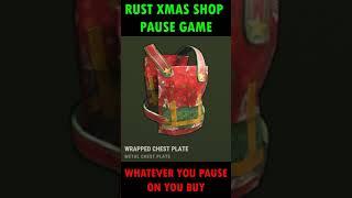 Rust Christmas Item Store Pause Game 2024