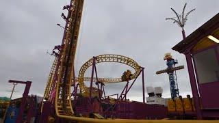 Southend On Sea Adventure Island Rage & Skydrop 2023 #adventureisland #rage #droptower #essex