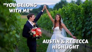 "You Belong With Me" - Austin & Rebecca HIGHLIGHT FILM - Brix & Columns Vineyards Wedding