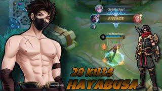 My Hayabusa Gameplay Insane Damage New Buff | Maniac x2 Savage x1